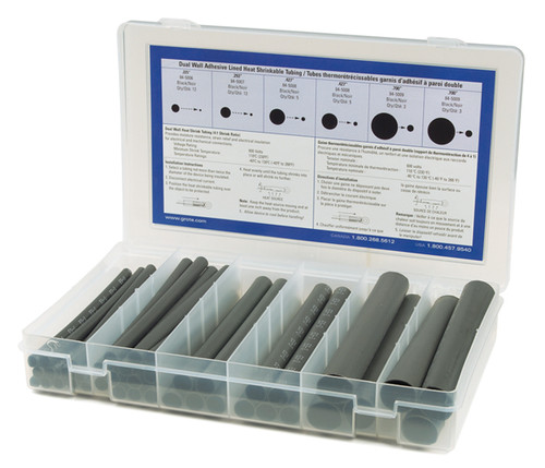 Heat Shrink Dual Wall Kit @ 40 Pack - Black  83-6535
