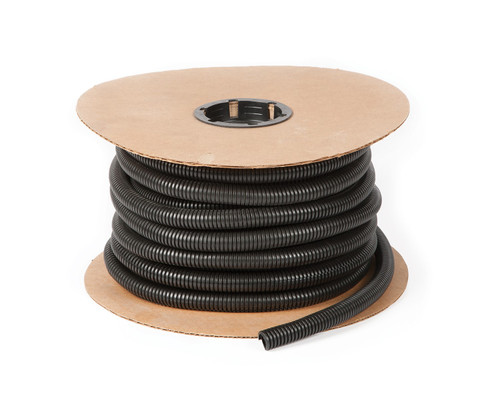 5/8" Split Flex Convoluted Tubing @ 100' - Black  83-8007-S