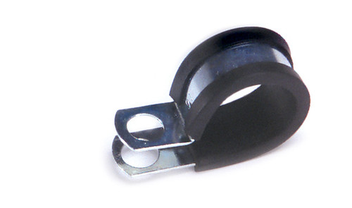 5/8" Rubber Insulated Steel Clamp @ 100 Pack - Black  83-8103