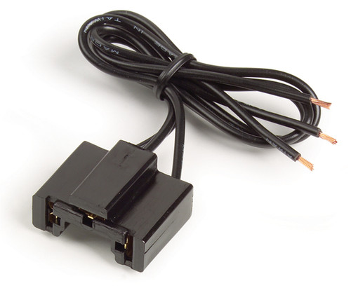 18 AWG 3-Wire GM/Mopar/Motorcraft/AMC Dimmer Switch Pigtail @ 12" - Black  84-1035