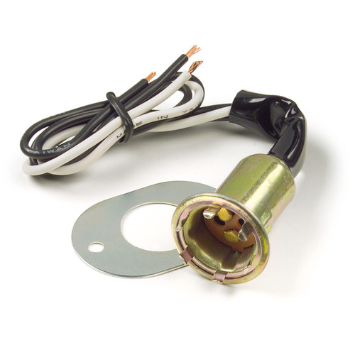 18 AWG 3-Wire Stop-Turn-Park Pigtail @ 8" - Black/White  84-1064