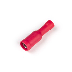 22 - 18 AWG Vinyl Receptacle Connectors Female .157" @ 15 Pack - Red  84-2185
