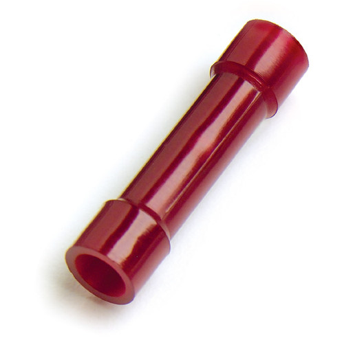 22 - 16 AWG Nylon Butt Connectors @ 15 Pack - Red  84-2190