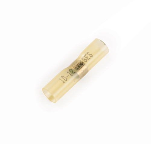 12 - 10 AWG Heat Shrink & Solder Splice Connectors @ 15 Pack - Yellow  84-2612