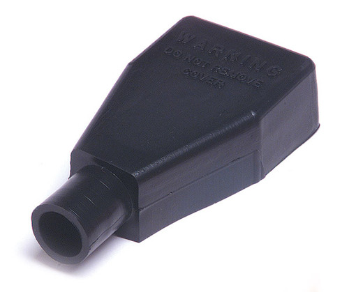 1/0 - 2/0 AWG Battery Terminal Protectors Straight Clamp @ 5 Pack - Black  84-9142