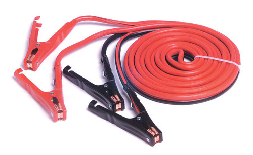 4 AWG Booster Cables Medium Duty 16' - Black/White  84-9331