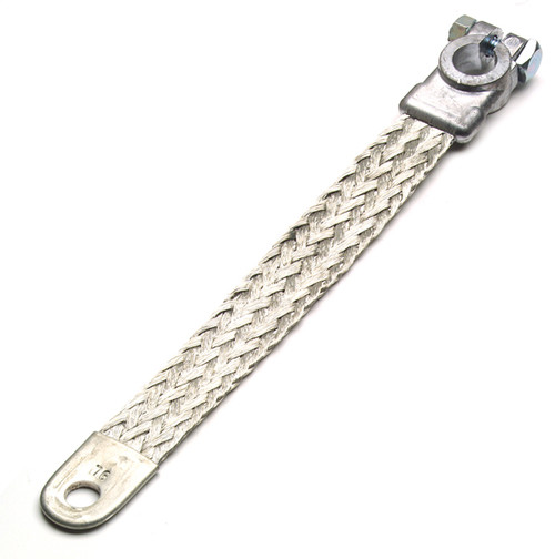 2 AWG Braided Ground Straps 24"  84-9464