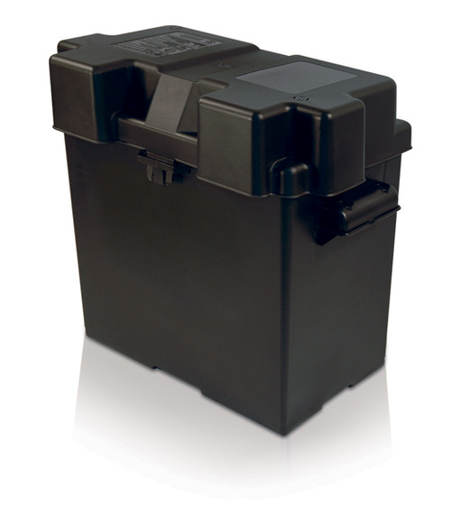 Battery Box 6 Volt/GC2 - Black  84-9660