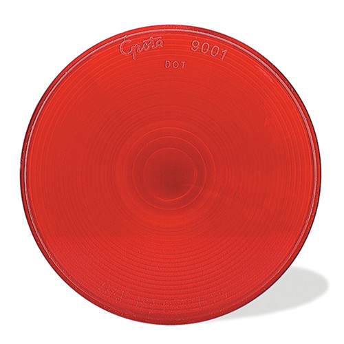 Stop/Tail/Turn Replacement Lens - Red  90012