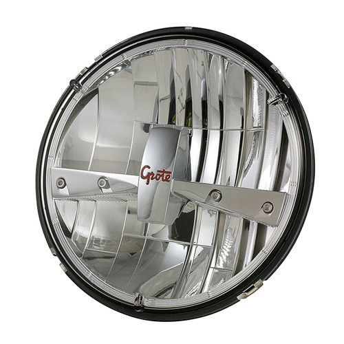 7" LED Round Sealed Beam Head Lamp 9-32V - Clear  90941-5