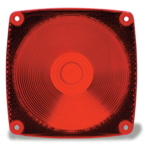 Stop/Tail/Turn Replacement Lens - Red  92792