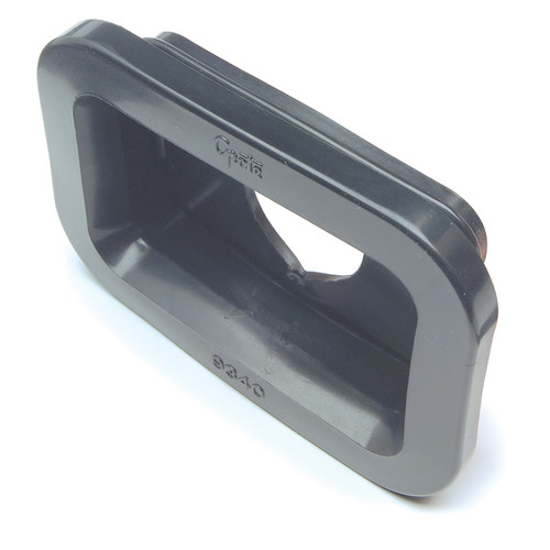 Small Rectangular Lamp Grommet - Black  93402