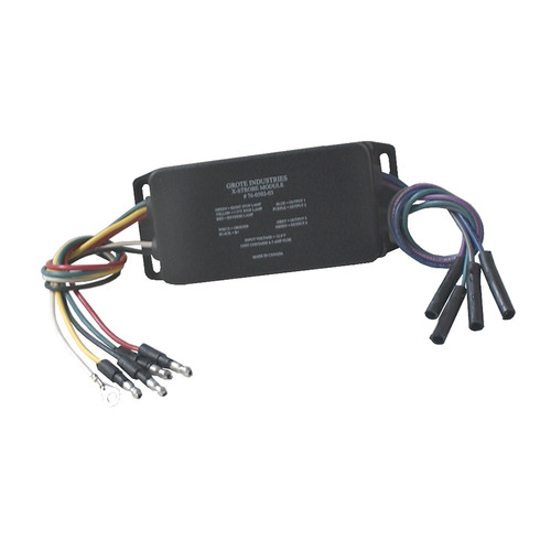 Alternating "X" Pattern LED Strobe Lamp Kit Strobe Power Module - Black  99630