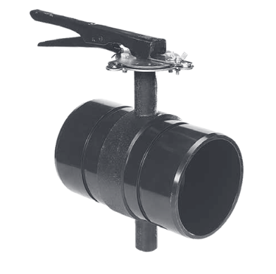 Model B8200L PVC Gruvlok Butterfly Valve 3"
