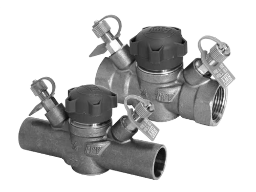 Fig. CSV-9520AB DZR Brass On/Off Terminal Low Lead Balancing Valve 3/4