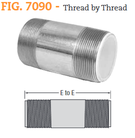 Fig. 7090 Di-Electric Nipple 1-1/4"
