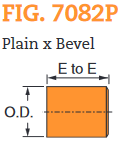 Fig. 7082P Adapter Nipple 3"
