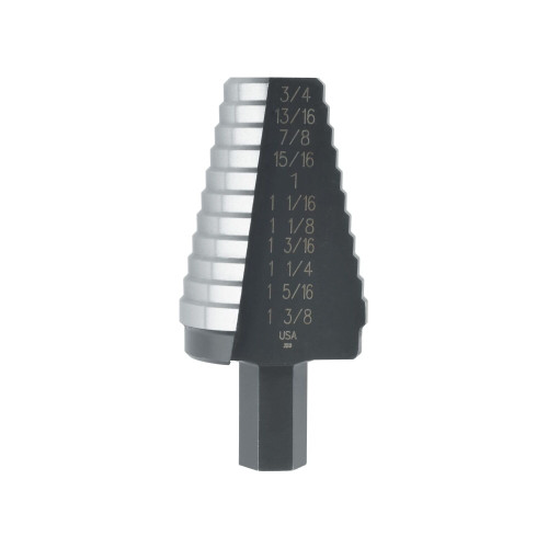 4 Pc. High Speed Steel Step Drill Bit Set   10225