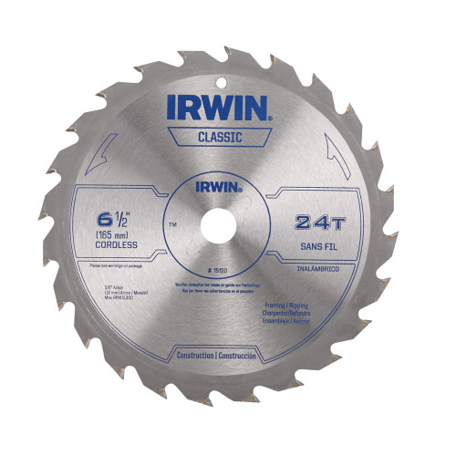 6-1/2" 24T Classic Series Carbide Circular Saw Blade   15120
