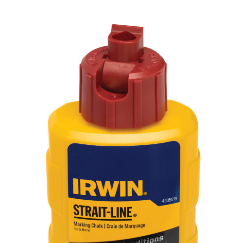 Strait-Line® Crimson Red Permanent Staining Marking Chalk 6oz   4935519