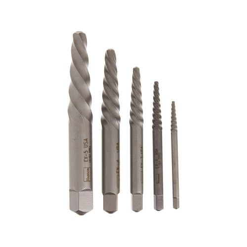 5 Pc. Hanson® Spiral Flute Extractor Set   53535