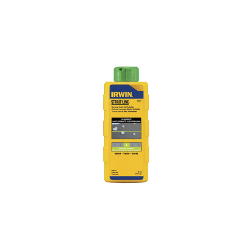 Strait-Line® Green High-Visibility Marking Chalk 8oz   64907