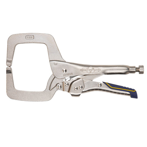 11" Vise-Grip® Locking C-Clamp Quick Release w/ Regular Tips   IRHT82584