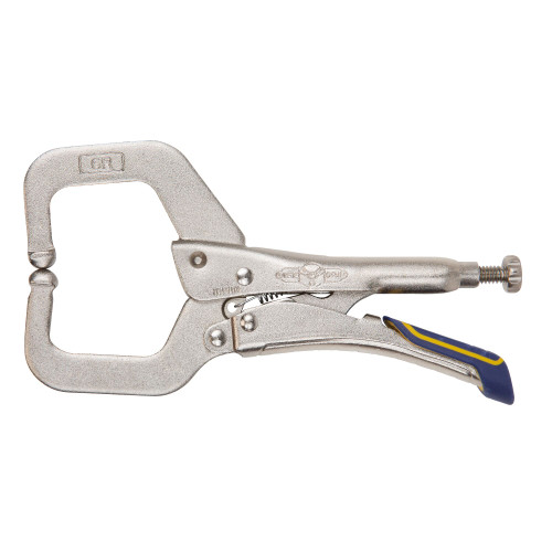 6" Vise-Grip® Locking C-Clamp Quick Release w/ Regular Tips   IRHT82585