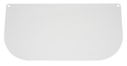 Replacement Universal Pin Clear PETG Face Shield Window - Unbound - Anti-Fog  28764