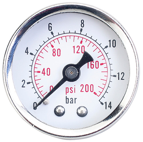 1/4"-18 NPT Center Back Mount Gauge  408814
