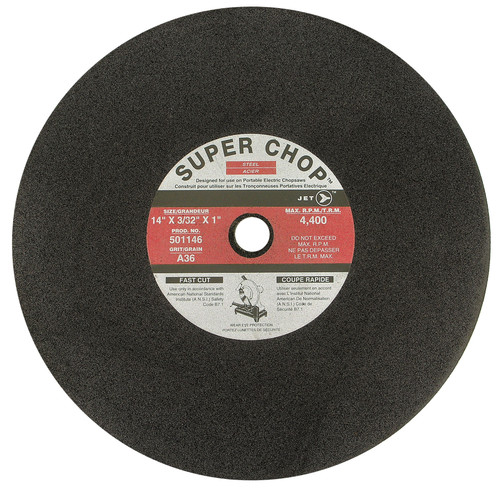 16 x 7/64 x 1" A36 SUPER CHOP T1 Cut-Off Wheel 501149