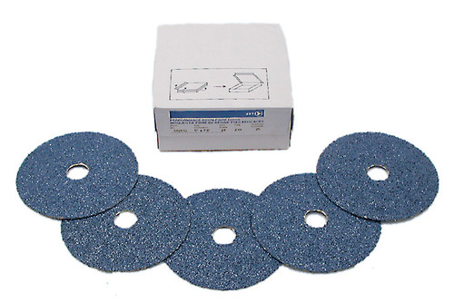 5 x 7/8" Z36 Zirconia Alumina Resin Fibre Sanding Disc 502513