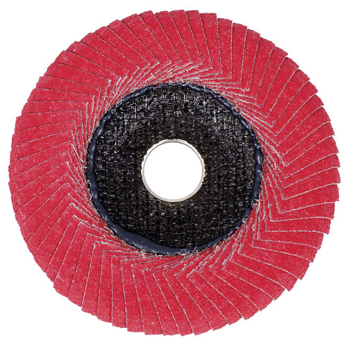 4-1/2 x 7/8" POWERBLEND EDG T27 Curved Edge Flap Disc 503865