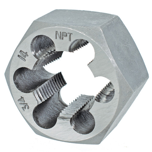 1/4"-18 NPT Alloy Hex Die (1" Hex) 530904