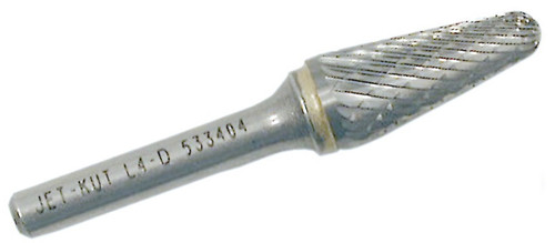 3/8" JET-KUT® Taper Shape Burr (Radius End) 533403
