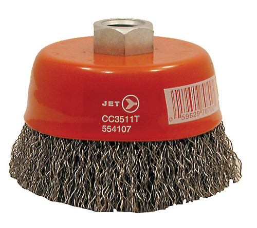 3-1/2 x 5/8"-11 Premium Crimped Cup Brush 554107
