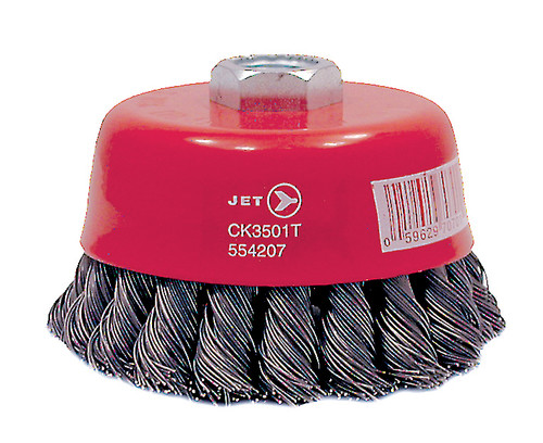 3-1/2 x 5/8"-11 NC Premium Knot Twisted Cup Brush 554207
