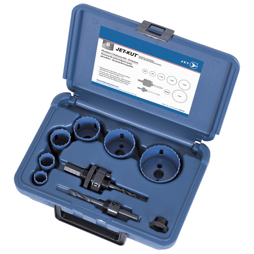 8 Pc. Plumbers Holesaw Kit w/Case 565205