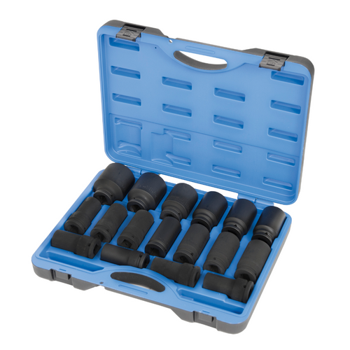 17 Pc. 3/4" Drive  Deep Metric Impact Socket Set 610408