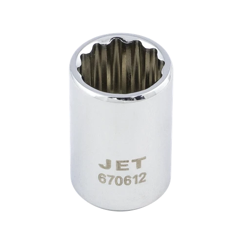 1/2 Drive X 32mm Regular Chrome Socket - 12 Point  672632