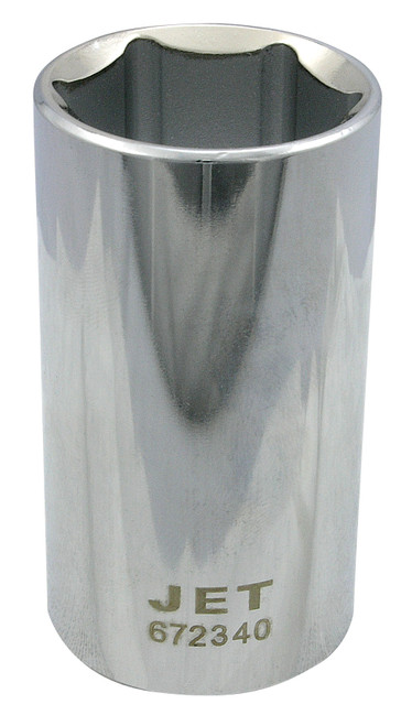 1/2" Drive x 27mm Deep Chrome Socket - 6 Point  672727