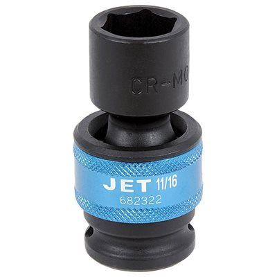 1/2" Drive x 1/2" Universal Regular Impact Socket - 6 Point  682316