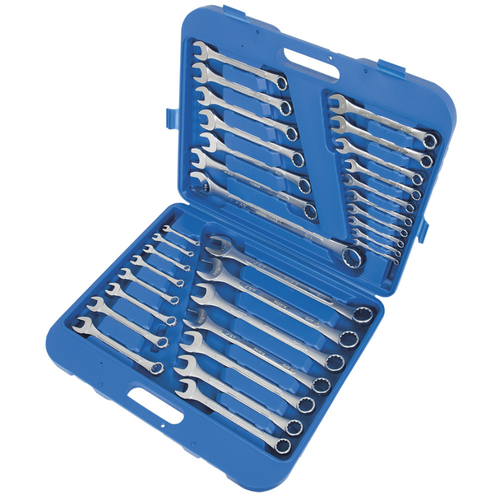 32 Pc. SAE/Metric Raised Panel Combination Wrench Set 700201