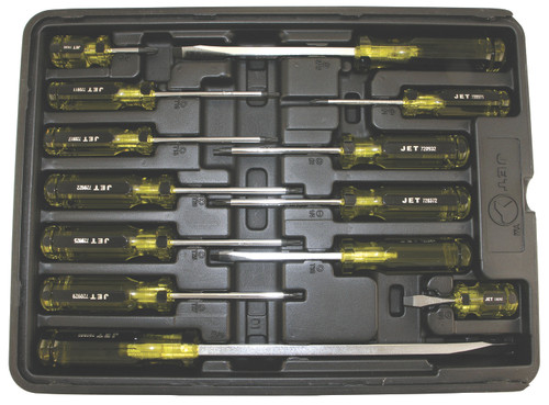 13 Pc. Jumbo Handle Mechanics Screw Driver Set 720574