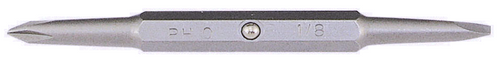 1/8" Slot x #0 Phillips Replacement Bit 720592