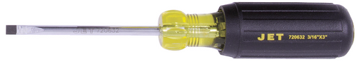 3/16" x 4" Cabinet Tip Slot Cushion Grip Screw Driver 720633