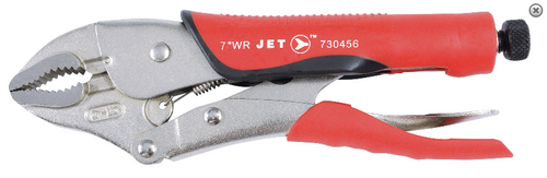 7" Curved Jaw Locking Plier - Cushion Grip 730456