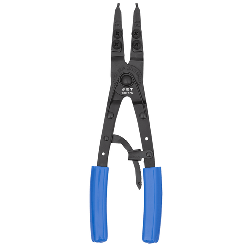 10-1/2" H/D Internal Ratcheting Snap Ring Plier w/Replaceable Tips  730776