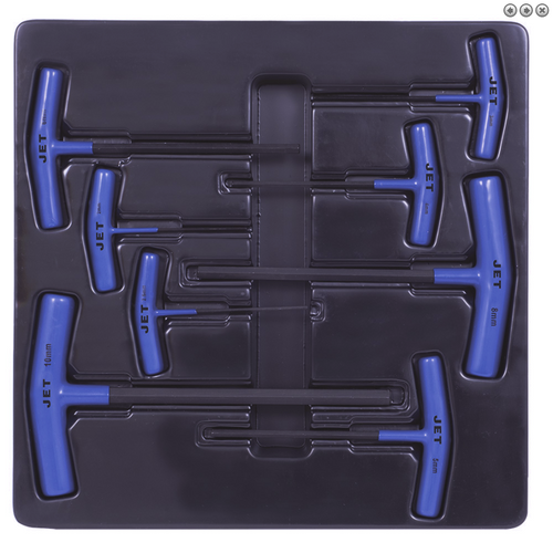 8 Pc. Metric T Handle Hex Key Set 775105