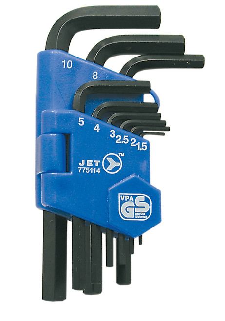 9 Pc. Metric Short Arm Hex Key Set 775114